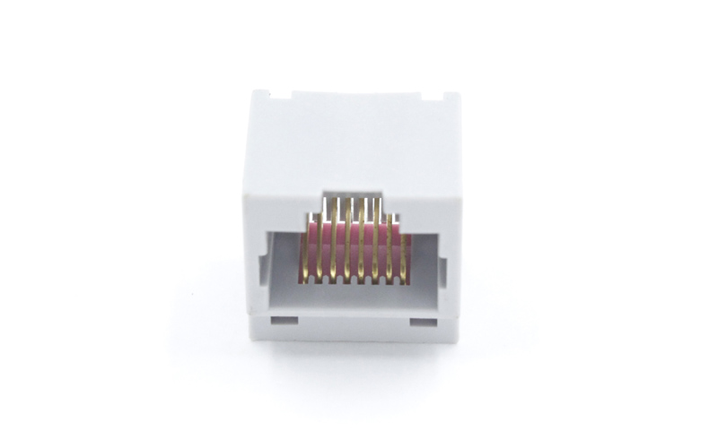 8P8C全塑180度RJ45连接器