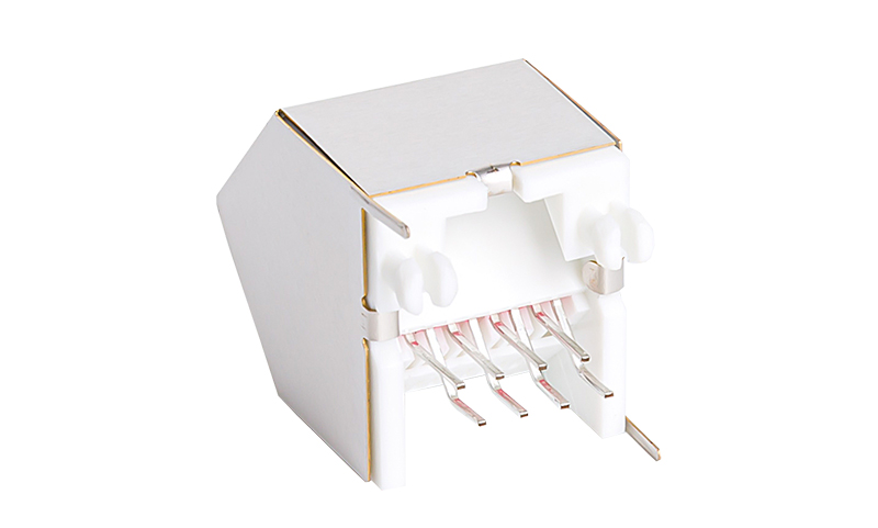 斜45度脚8P8C RJ45网络连接器 斜45度脚8P8C RJ45网络连接器