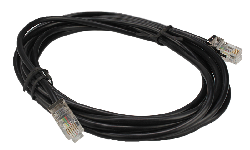 RJ11 6P6C电话线公转公水晶头屏蔽