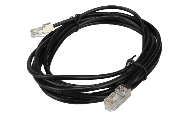 RJ11 6P6C电话线公转公水晶头屏蔽